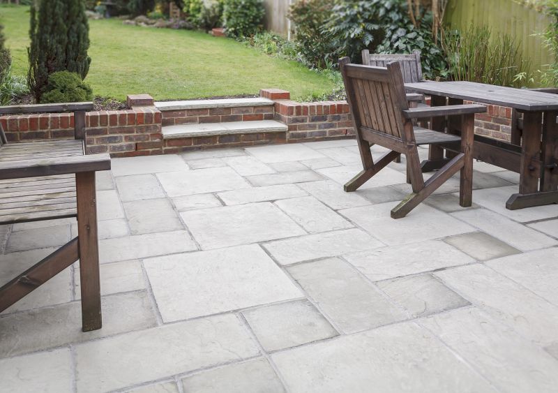 Patio Paving with Masonry