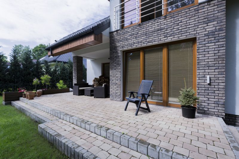 Patio Paving with Concrete Blocks